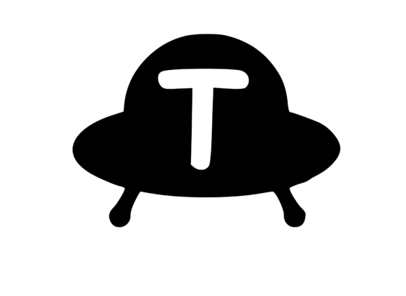 Cute Alien UFO Graphics for Crafts & Digital Products