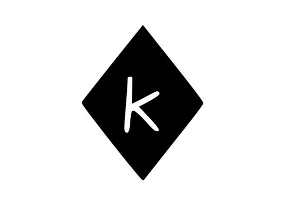 Diamond Shape with Playful Mono K: Graphics for Crafts