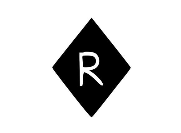 Diamond Shape with Playful Mono R: Graphics & Crafts Review