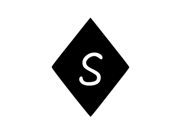Diamond Shape with Playful Mono S: Graphics for Crafts