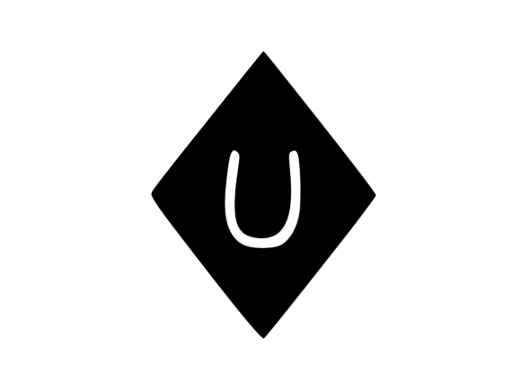 Diamond Shape with Playful Mono U: Graphics & Crafts Review