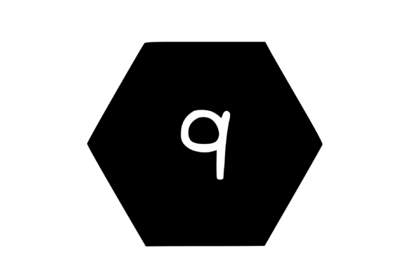 Hexagon Shape with Playful Mono 9: Graphics & Crafts Review