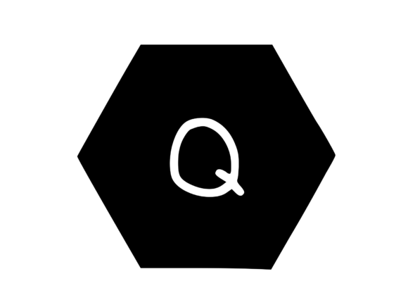 Hexagon Shape with Playful Mono Q: Graphics & Crafts Review