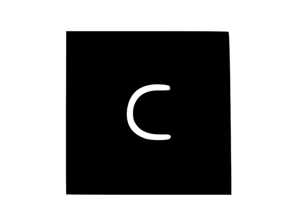 Square Shape with Playful Mono C: Graphics & Crafts Review