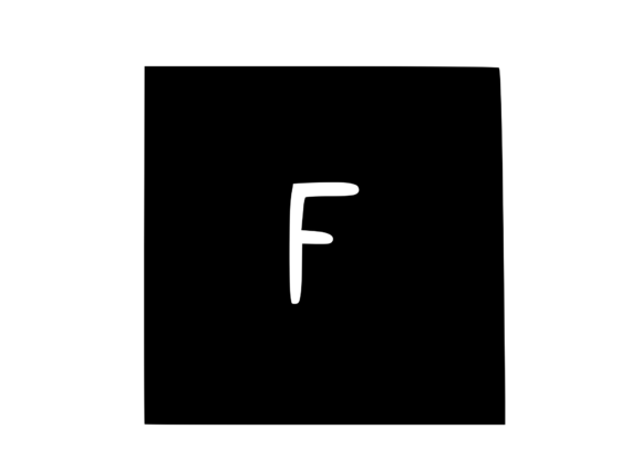 Square Shape with Playful Mono F: Graphics & Crafts Review