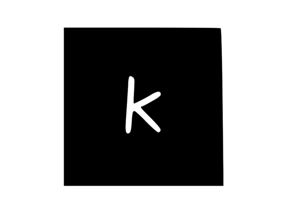 Square Shape with Playful Mono K: Graphics for Crafts