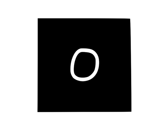 Square Shape with Playful Mono O: Graphics for Crafts