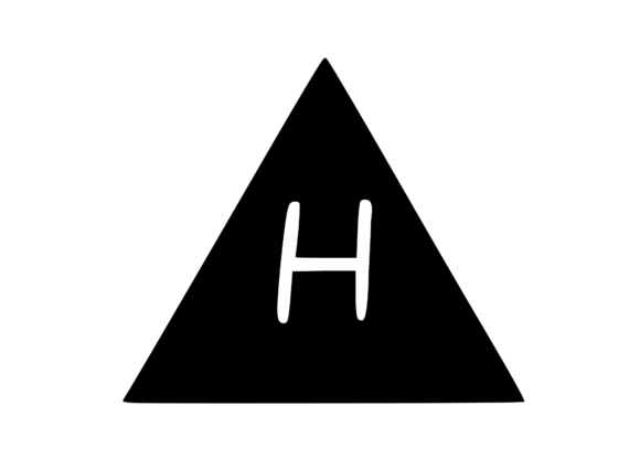 Triangle Shape with Playful Mono H: Graphics & Crafts Review