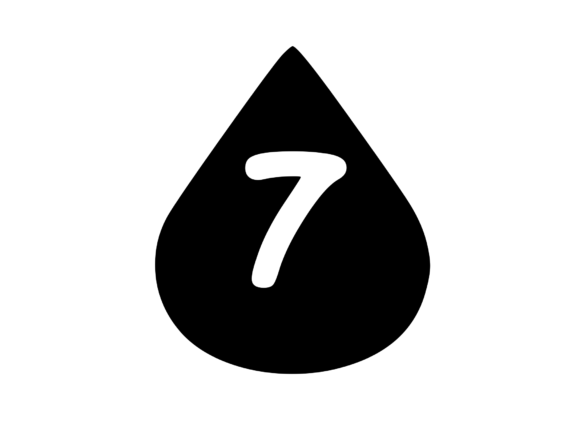 Water Droplet with Playful Mono 7: Graphics for Crafts