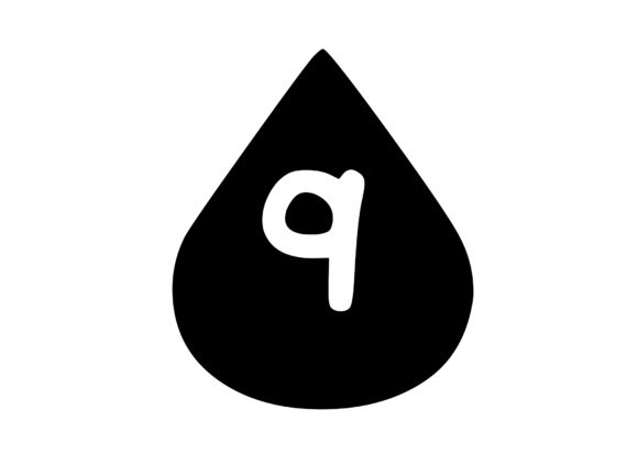 Water Droplet with Playful Mono 9: Graphics for Crafts