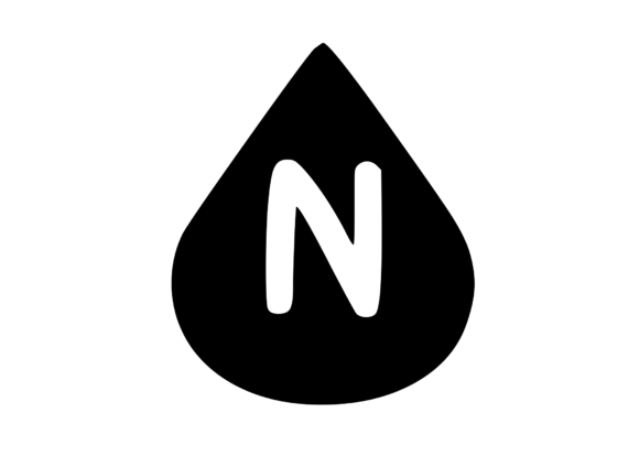 Water Droplet with Playful Mono N: Graphics & Crafts